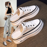 Women's Half Slippers Platform Sandals Ladies Comfort Slip-on Sneakers Trendy Mules Hiking Sandals for Women Outdoor