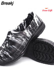 New Hotel Kitchen Clogs Non-slip Waterproof Oil-proof Work Shoes Breathable Resistant Kitchen Cook Chef Shoes Plus