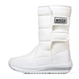 Boots Woman Winter Shoes Comfortable Fleece Warm Mid Boots Female Waterproof Non-slip Winter Platform Botas Ladies