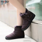 Boots Women 2023 New In Snow Boots For Winter Shoes Women Ankle Boots Waterproof Botas Mujer With Booties Platform