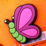 1pcs Rainbow Unicorn PVC Shoe Charms Decorations Pins Butterfly Ice Cream Designer Shoes Buckle Accessories Croc