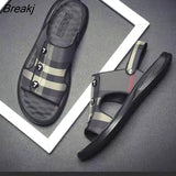 Men's Sandals Summer Sandals Men's Non-slip Shoes Unisex Bathroom Slippers Comfortable Slippers Men's Beach Flip Flops