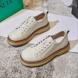 Women's Shoes 2023 Trend Authentic Leather Luxury Designer Shoes Ladies Pumps Loafers Elegant Sneakers Medium