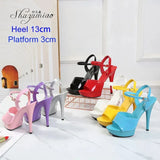 Dance Shoes Women Sandals Stripper High Heels Women Sexy Show Shoes Girl Party Club 13 15 17 CM Platform High-heeled