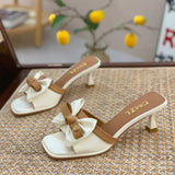 Breakj Slippers Women Wear A Word To Drag 2024 New Square Fashion Fairy Wind And Cold