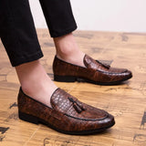 light soft Leather Men Shoes Loafers Slip On Comfortable Moccasins Flats Casual Boat Driving