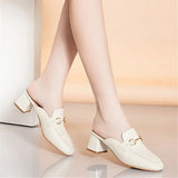 High Heels Women Cute White Floral Slip on High Heel Shoes Lady Casual High Quality Spring & Summer High Heel Pumps