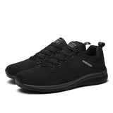 Men Sneakers Spring Autumn Mesh Breathable Casual Running Shoes Flat Fashion Training Hiking Shoes Zapatillas