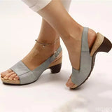 Women Sandals 2023 Women Heels Shoes for Gladiator Sandals Women High Heels Summer Shoes Women Lace Up Toe Chaussures Femme