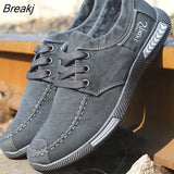 Men's Casual Shoes Summer Breathable Lace-up Men Canvas Shoes 2023 New Fashion Loafers Walking Flats Comfortable Male