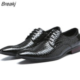 Business Men Casual Shoes Handmade Breathable Comfortable Jeans Brand Men Shoes Leather Flat Men Oxfords Formal