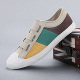 Breakj The Autumn Of 2025, The New One-Legged Lazy Canvas Shoes Women's Casual Hip Shoes Ladies Soft Soles Light Cloth