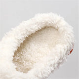 Women Winter Fur Warm Cotton Slippers Indoor Home Couple Funny Bubble Shoes Comfy Plush Non Slip House Slippers Woman Plus