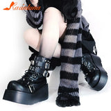 Gothic Style Platform Mary Jean Shoes New Fashion Brand 2023 Spring Summer Round Toe Buckle Sandals Boot Party Role