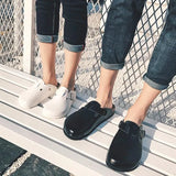 2023 Fashion Men Beach Cork Slippers Summer Unisex Solid Color Non-slip Outside EVA Waterproof PU Leather Slide