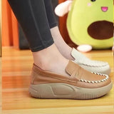 Casual Slip-on Round Toe Loafer Women 2023 Spring and Autumn New Comfortable Soft-soled Not Tired Feet Women's