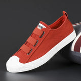 Breakj The Autumn Of 2025, The New Men's Shoes Flat-Soled Permeable Board Shoes Korean Version Of The Trend Tied With Canvas Shoes Round-Headed Casual