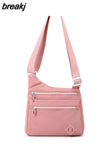 Women Nylon Crossbody Shoulder Bag Fashiobn Casual Ladies Waterproof Light Storage Messenger