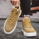 New Spring Men Shoes Platform Male Casual Sneakers Men Board Shoes Fashion Thick-soled Men Vulcanized Shoes