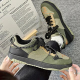 Fashion Sneakers Men Canvas Shoes Skateboarding Spring Casual Sport Shoes Platform Men Vulcanized