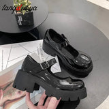 Women heels mary janes platform Lolita shoes on heels Pumps Women's Japanese Style Vintage Girls High Heel shoes for
