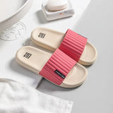 Mute Sippers Men Platform Shoes EVA Soft Indoor Home Slides For Men Non-slip Summer Sandals Couples Bathroom Shoes