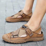 Men Sandals Non-slip Summer High Quality Outdoor Beach Slippers fashion Casual Shoes Cheap Men's shoes Water Shoes
