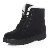 Women Winter 2023 New In Ankle Boots For Winter Shoes Women Low Heels Platform Botas Mujer Free Shipping Snow Boots