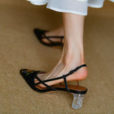 Style Women Embroider Pumps Woman Shoes On Med Heel 5CM Lady Slingbacks Summer Shoes SquareToe Spring Atumn Patchwork