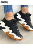 Sneakers 2023 Solid Color Platform Designer Canvas Shoes Fashion Ladies Athleisure Vulcanized Shoes Women Chaussure