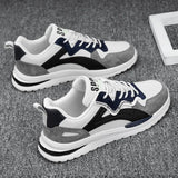 Men Sneakers Summer Mesh Breathable Outdoor Running Shoes Fashion Casual Tennis Shoes Lightweight Comfortable Male Sport