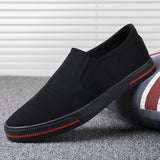 Breakj The Autumn Of 2025, The New Canvas Shoes Men's Lazy Men's Pedaling Men's Korean Version Of The Casual Old Beijing Board Shoes Men's