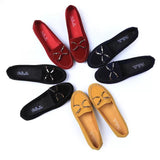 Bean Shoes Women Flat Shoes Casual Singles Shoes Bow Women Shoes Driving Plus Size Work