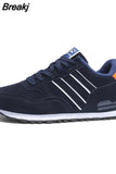 Men Sports Shoes New Breathable Mesh Flat Outdoor Casual Walking Shoes Large Size Comfortable Lightweight Running