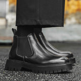 Breakj Boots Men's Winter British Style Chelsea Men's Boots