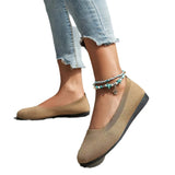 Breakj Size Single Shoes Women 2023 Spring Autumn New Round Head Cover Foot Lazy People A Foot Pedal Casual Single Shoes