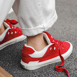 Women's Canvas Shoes Korean Fashion Platform Board Shoes Men Sneakers Casual Shoes for Women New Autumn Korean Women