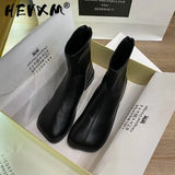 Heels Women Shoes 2023 New Winter Designer Cozy Dress Snow Boots Pumps Fashion Casual Ankle Warm Goth Chelsea Boots