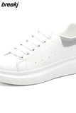 Women Causal Shoes Pring Brand Spring Designer Wedges White Sneakers Platform Tenis Feminino Trainers Female