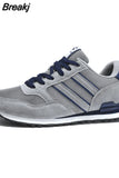 Men Sports Shoes New Breathable Mesh Flat Outdoor Casual Walking Shoes Large Size Comfortable Lightweight Running