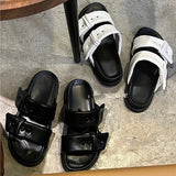 New Summer Women Outside Holiday Beach Platform Slipper Casual Thick Sole Non-slip Slide
