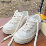 Women's Sneakers 2023 Korean Summer Platform White Sports Shoes Vulcanize Running Kawaii Lolita Green Pink shoes