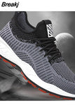 Men Casual Sneakers Light Breathable Sports Black Tennis Shoes Running Shoes for Man Trainer Male