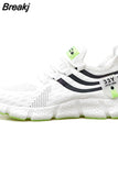 Men Sneakers Summer 2023 Mesh Breathable White Running Tennis Shoes Comfortable Outdoor Sports Men Brand Shoes Tenis