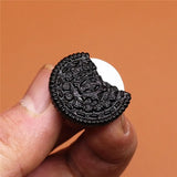 Resin Shoe Buckle Accessories Simulation Sandwich Biscuits Shoe Decoration Jibz for Croc Charms Bracelets Kids Gifts