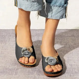 Casual Sandals Women Wedges Sandals Flowers Open Toe Fish Mouth Med Summer Women Shoes Fashion 2023 High Heel