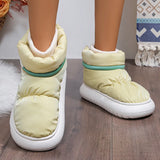Women's Winter Warm Cotton Padded Shoes Thick Sole Down Waterproof Snow Boots for Women 2023 Non Slip Platform Ankle Botas