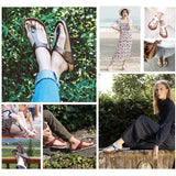 New Beach Cork Flip Flops Slippers 2023 Casual Summer Women Mixed Color Print Unisex Slip on Slides