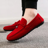 Loafers for Men Soft Driving Moccasins High Quality Flats Male Walking Shoes Suede Casual Loafers Summer Men's