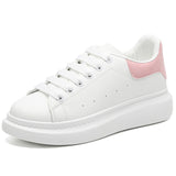 Women Causal Shoes Pring Brand Spring Designer Wedges White Sneakers Platform Tenis Feminino Trainers Female